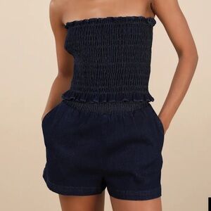 NWT Lulus Denim Set